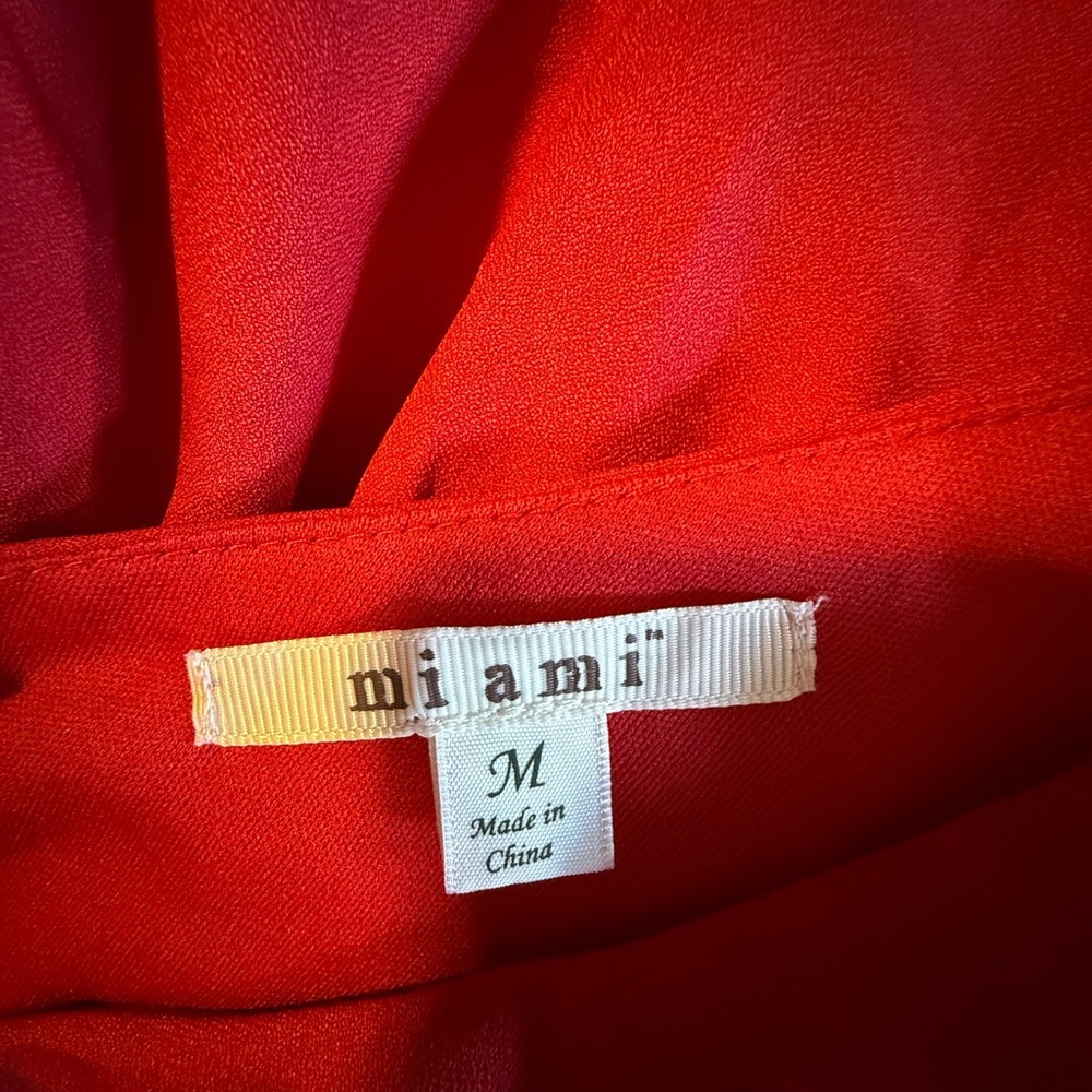 Chic Red Miami Jumpsuit #resort-wear #cruise #bachelorette party #FESTIVE - Picture 8 of 11